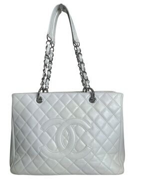 Chanel Caviar GST Quilted Leather Shoulder Tote